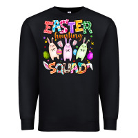 Black Easter Hunting Squad Premium Sweatshirt - CowhideDigitalArt