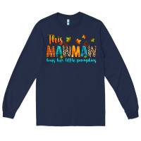 Navy customized this mawmaw loves her little pumpkins Long Sleeve Tee - texasbilliewilder