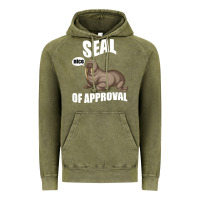 Seal Nice Of Approval Vintage Hoodie | Teevron