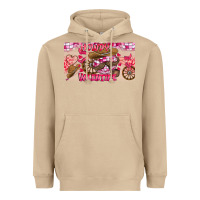 Mushroom Howdy Valentine Heavyweight Hoodie - CowhideDigitalArt