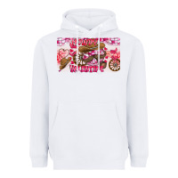 White Howdy Valentine Heavyweight Hoodie - CowhideDigitalArt