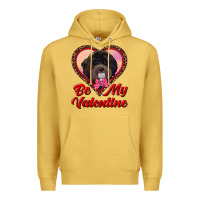 Antique Gold be my valentine Premium Hoodie - RanaPortraitStore