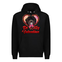 Black be my valentine Premium Hoodie - RanaPortraitStore