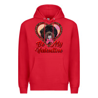 Red be my valentine Premium Hoodie - RanaPortraitStore