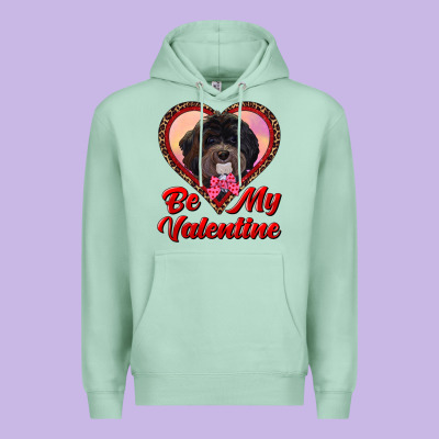 Be My Valentine Premium Hoodie Designed By Ranaportraitstore