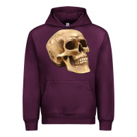 Mauve Wine skull Urban Hoodie - Artiststas