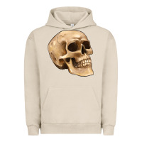 Pigment French Oak skull Urban Hoodie - Artiststas