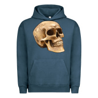 Pigment Midnight Navy skull Urban Hoodie - Artiststas