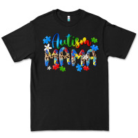 Black autism mama Premium Tee - MaliasSmallBusiness