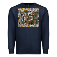 Navy Easter Premium Sweatshirt - CowhideDigitalArt