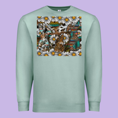 Easter Premium Sweatshirt Designed By Cowhidedigitalart