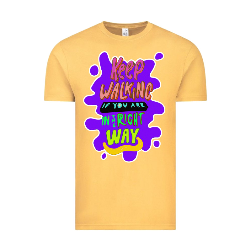 Keep Walking If You Are In The Right Way Vintage Tee by Bettercallsaul | Teevron