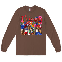 Chestnut its in my dna dominican republic Long Sleeve Tee - texasbilliewilder