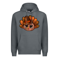 Rock turkey and leopard pattern and thanksgiving hat bbs Premium Hoodie - BundleAndBundleShop