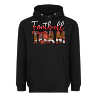 Black football team Heavyweight Hoodie - CowhideDigitalArt