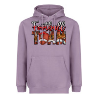 Lavender football team Heavyweight Hoodie - CowhideDigitalArt