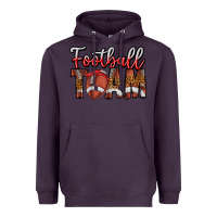 Plum football team Heavyweight Hoodie - CowhideDigitalArt