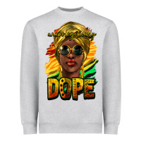 Unapologetically Dope Afro Heavyweight Sweatshirt | Teevron