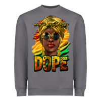 Storm Unapologetically dope afro Heavyweight Sweatshirt - HowdyJamesFarm