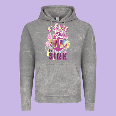 Rebuse To Sink Vintage Hoodie Designed By Bettercallsaul
