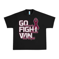 Black Go Burgundy Fifht Hard Win The Fight Urban Heavy Tee - Bettercallsaul