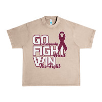 French Oak Go Burgundy Fifht Hard Win The Fight Urban Heavy Tee - Bettercallsaul