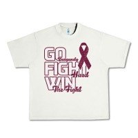 Pistachio Go Burgundy Fifht Hard Win The Fight Urban Heavy Tee - Bettercallsaul