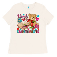 Bone i teach sweethearts Ladies Tee - NancyCooperArtShop