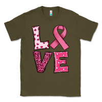 Army Green Western Breast Cancer Love Classic Tee - RanaPortraitStore