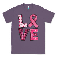 Lavender Western Breast Cancer Love Classic Tee - RanaPortraitStore