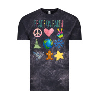 Cloud Black PEACE ON EARTH Vintage Tee - Bettercallsaul
