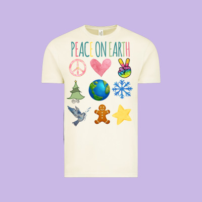 Peace On Earth Vintage Tee Designed By Bettercallsaul