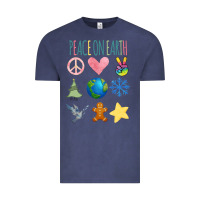 Vintage Denim PEACE ON EARTH Vintage Tee - Bettercallsaul