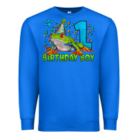 True Royal birthday boy frog age 1 Premium Sweatshirt - LillyAllenDesigns