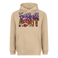 Mushroom Football Aunt Heavyweight Hoodie - CowhideDigitalArt