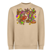 Mushroom Texas Mardi Gras Heavyweight Sweatshirt - HowdyJamesFarm