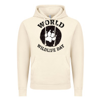 Vintage Artic World Wildlife Day Vintage Hoodie - Bettercallsaul