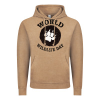 Vintage Coffee World Wildlife Day Vintage Hoodie - Bettercallsaul
