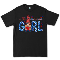 Black all american girl with gnome Premium Tee - NancyCooperArtShop