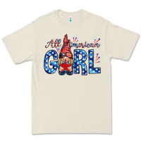 Bone all american girl with gnome Premium Tee - NancyCooperArtShop