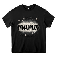 Black leopard mama Heavy Core Tee - MaliasSmallBusiness
