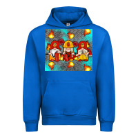 Cobalt firefighter gnomes Urban Hoodie - Artiststas