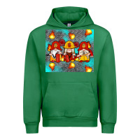 Emerald firefighter gnomes Urban Hoodie - Artiststas
