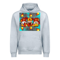 Heather Grey firefighter gnomes Urban Hoodie - Artiststas