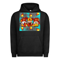 Pigment Black firefighter gnomes Urban Hoodie - Artiststas