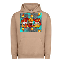 Pigment Burro firefighter gnomes Urban Hoodie - Artiststas