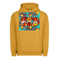 Pigment Peanut Butter firefighter gnomes Urban Hoodie - Artiststas