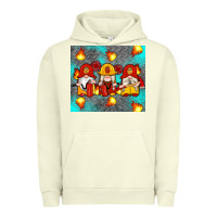 Pigment Pistachio firefighter gnomes Urban Hoodie - Artiststas