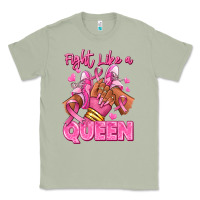 Matcha Survivor queen Breast Cancer afro girl sneakers Classic Tee - RanaPortraitStore