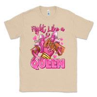Mushroom Survivor queen Breast Cancer afro girl sneakers Classic Tee - RanaPortraitStore